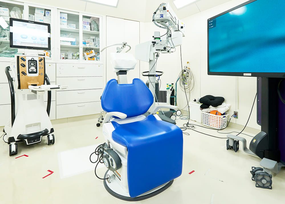 日帰り硝子体・白内障手術